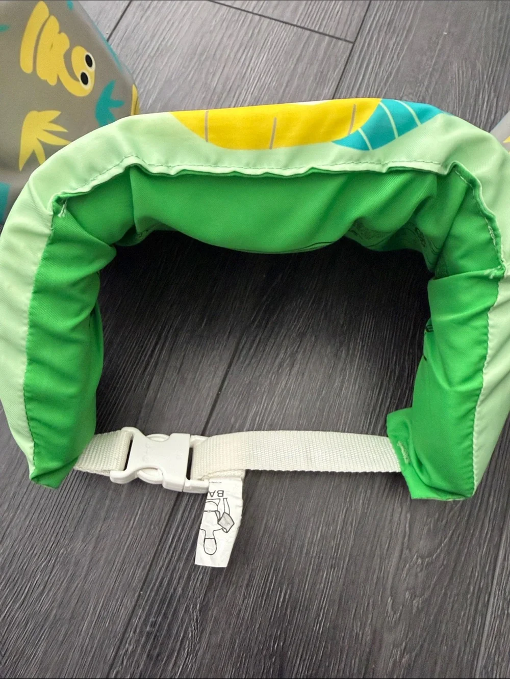 Puddle Jumper Kids Floatie - jungle cat sloths snakes print